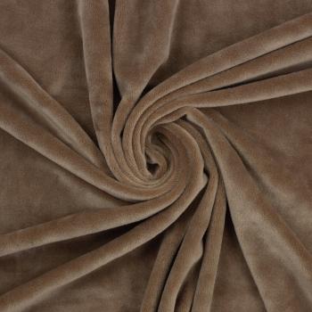 Samt  Beige "Kelz" von Swafing